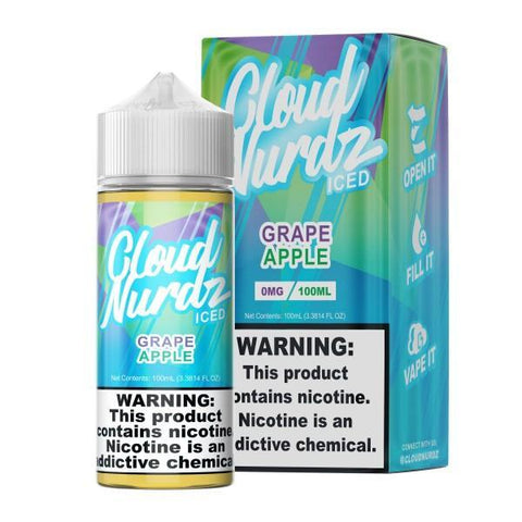 Cloud Nurdz Iced Grape Apple