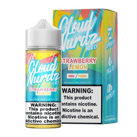 Cloud Nurdz Iced Strawberry Lemon